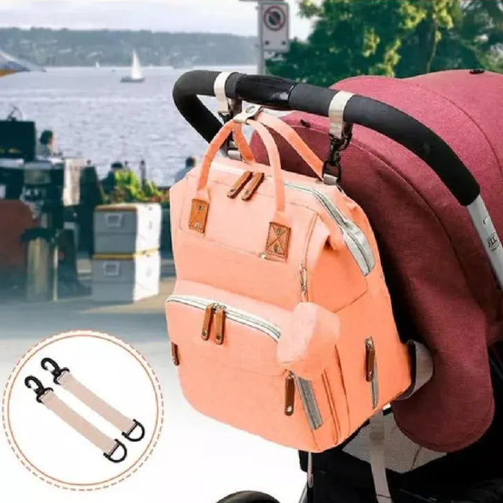 Pañalera Tipo Morral Douhui Negra