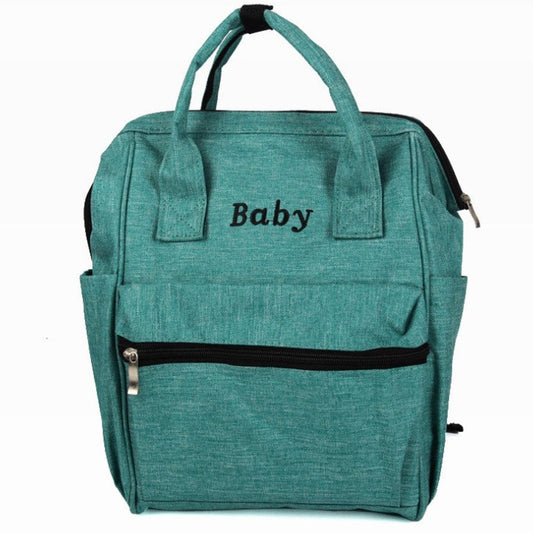 Pañalera Tipo Morral Baby Verde