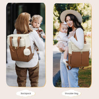Pañalera Tipo Morral Monedero y Tapete Cambiador Lovevook