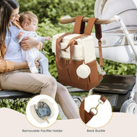 Pañalera Tipo Morral Monedero y Tapete Cambiador Lovevook
