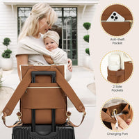 Pañalera Tipo Morral Monedero y Tapete Cambiador Lovevook