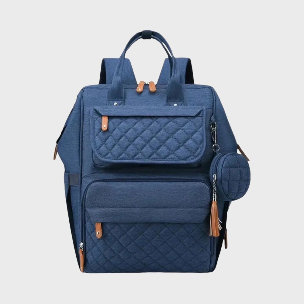 Pañalera Tipo Morral Monedero y Tapete Cambiador