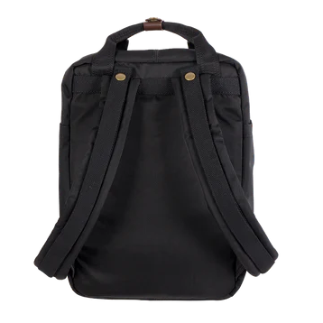 Pañalera Tipo Morral Multifuncional Doughnut Vintage Negra