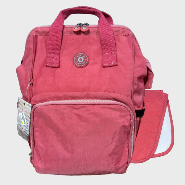 Pañalera Tipo Morral PLiNNG + Tapete Cambiador