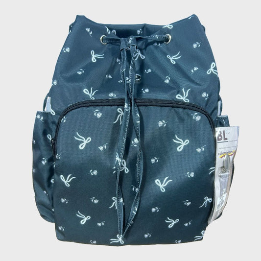 Pañalera Tipo Morral Verde Oscuro BL Mommy Bags