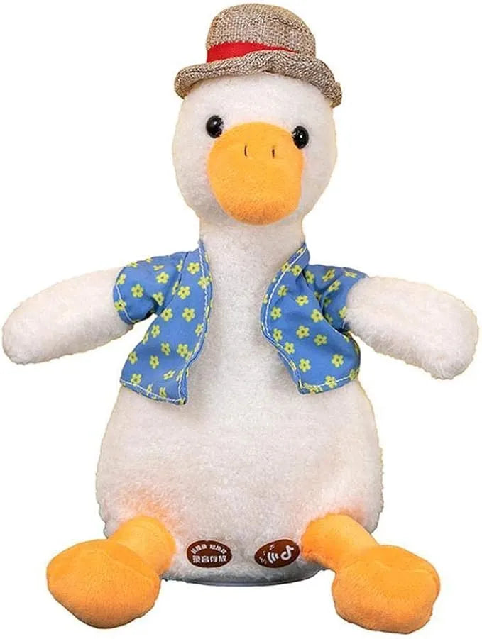 Pato Parlante Peluche Repite Conmigo Musical Bailarín