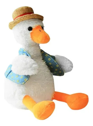 Pato Parlante Peluche Repite Conmigo Musical Bailarín