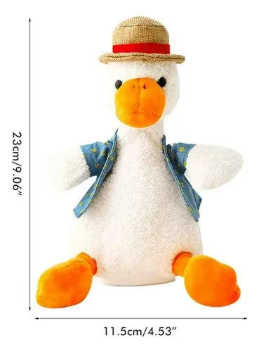Pato Parlante Peluche Repite Conmigo Musical Bailarín
