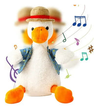 Pato Parlante Peluche Repite Conmigo Musical Bailarín