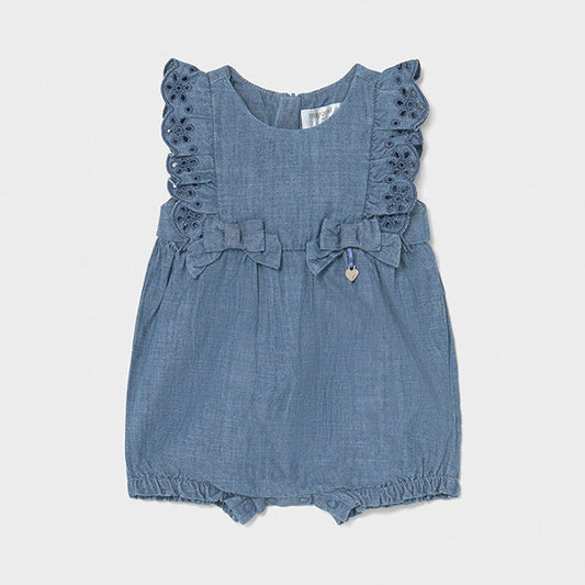 Pelele Blue Denim Niña Mayoral 1601