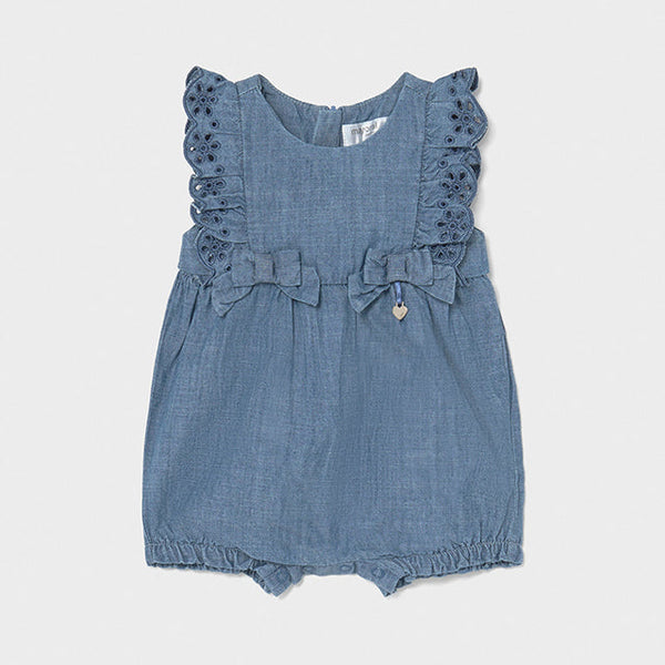 Pelele Blue Denim Niña Mayoral 1601