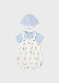 Pelele Conejitos Overol Con Gorrito Mayoral 1616 Niño