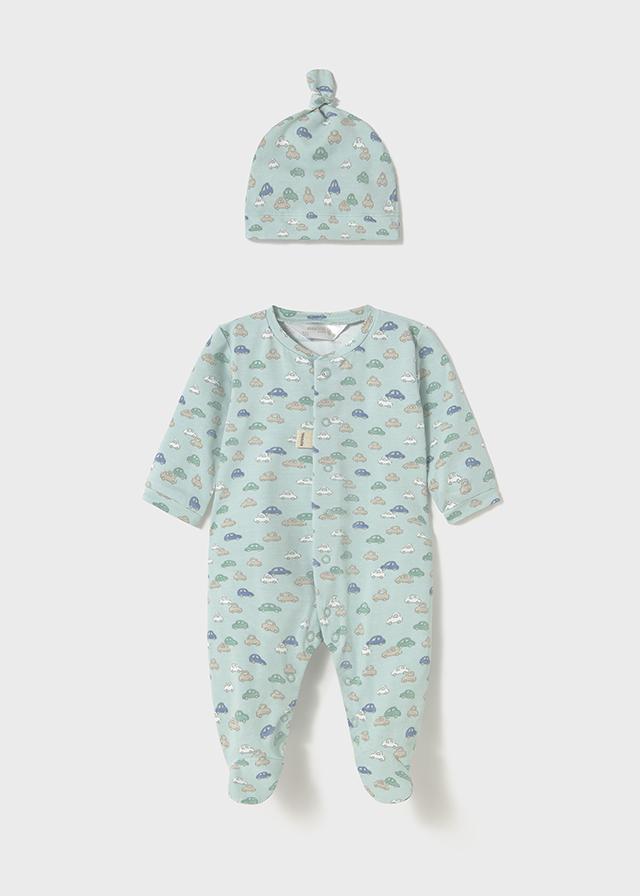 Pijama Enterizo + Gorro Carritos Mayoral 1757 Niño