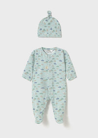 Pijama Enterizo + Gorro Carritos Mayoral 1757 Niño