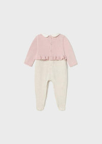 Pijama Tejida Recién Nacida Mayoral 2661 Niña
