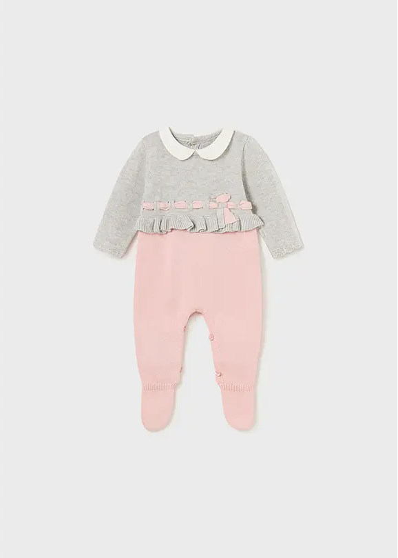 Pijama Tejida Recién Nacida Mayoral 2661 Niña