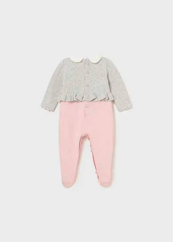Pijama Tejida Recién Nacida Mayoral 2661 Niña