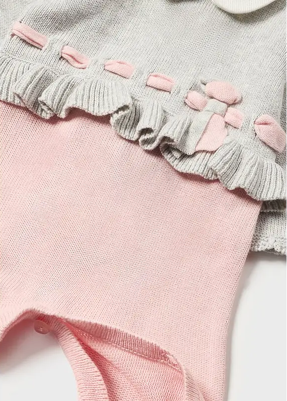 Pijama Tejida Recién Nacida Mayoral 2661 Niña
