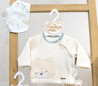 Primer Día Conejito Welcome Baby Niño 907 Chocomiel