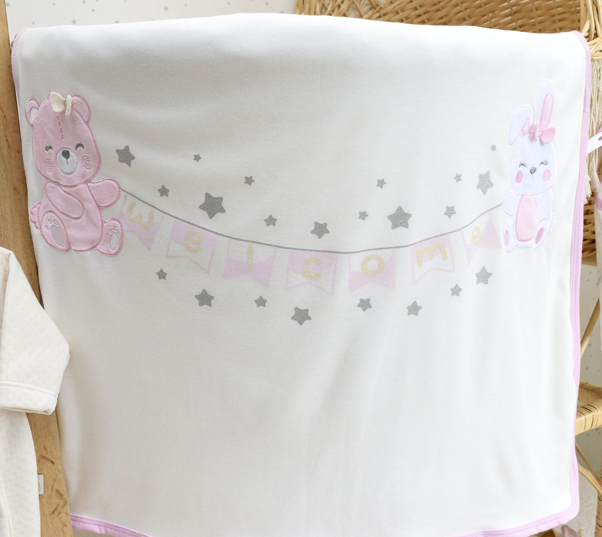 Primer Día Osa Conejita Welcome Niña 907