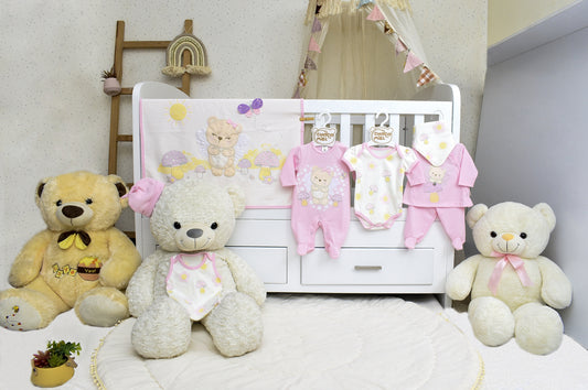 Primer Día Osita Baby Angel Niña 909