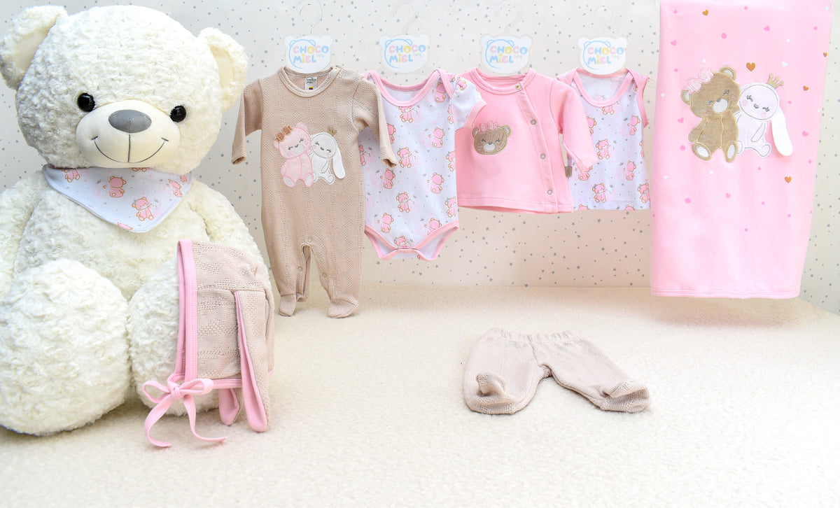 Primer Día Osita y Coneja Niña 849