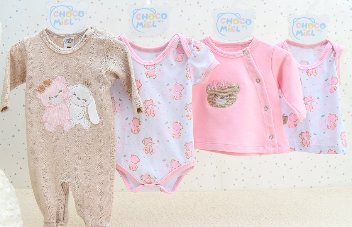 Primer Día Osita y Coneja Niña 849