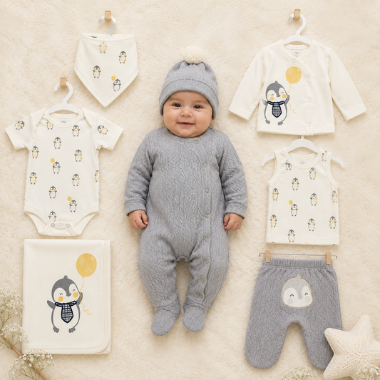 Primer Día Pingüino Alaska Baby Niño 687 Chocomiel