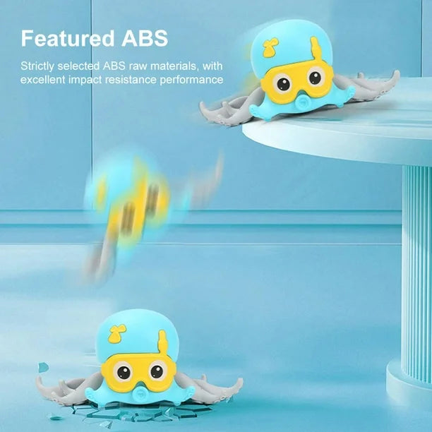 Pulpo Juguete de Cuerda Gateador Baño