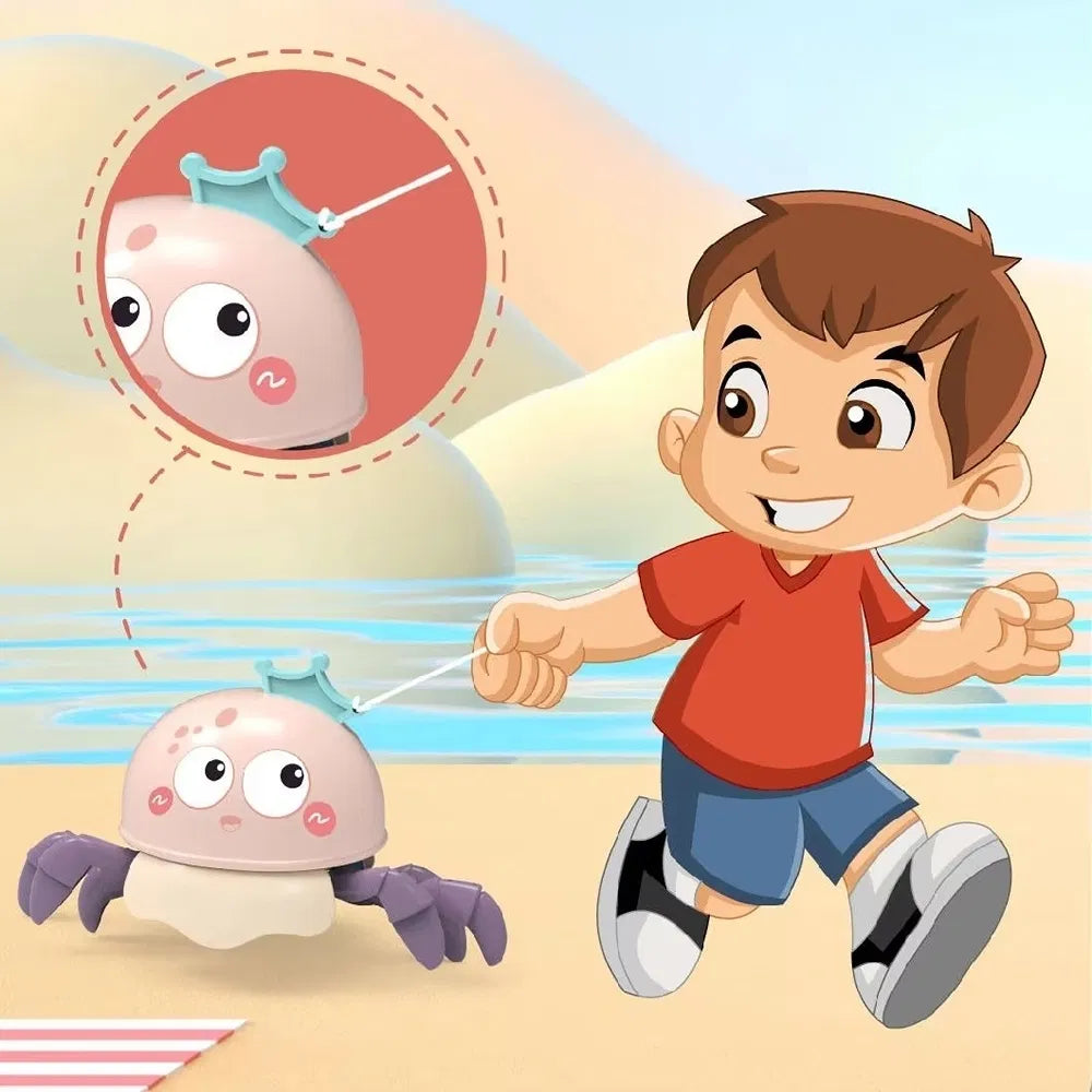 Cangrejo Juguete de Cuerda Gateador Baño