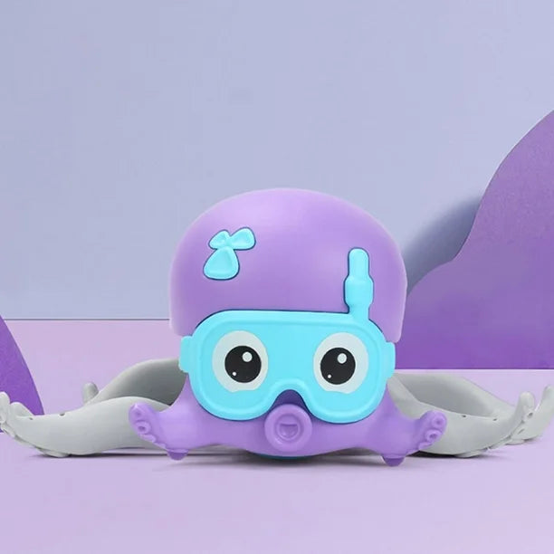 Pulpo Juguete de Cuerda Gateador Baño