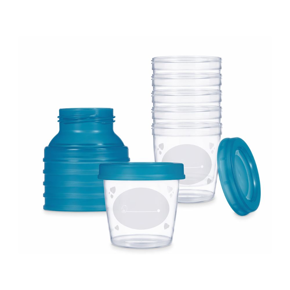 Recipientes Recolectores De Leche Materna Momeasy 180ml x6