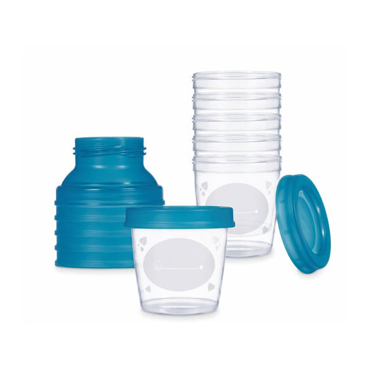 Recipientes Recolectores De Leche Materna Momeasy 180ml x6