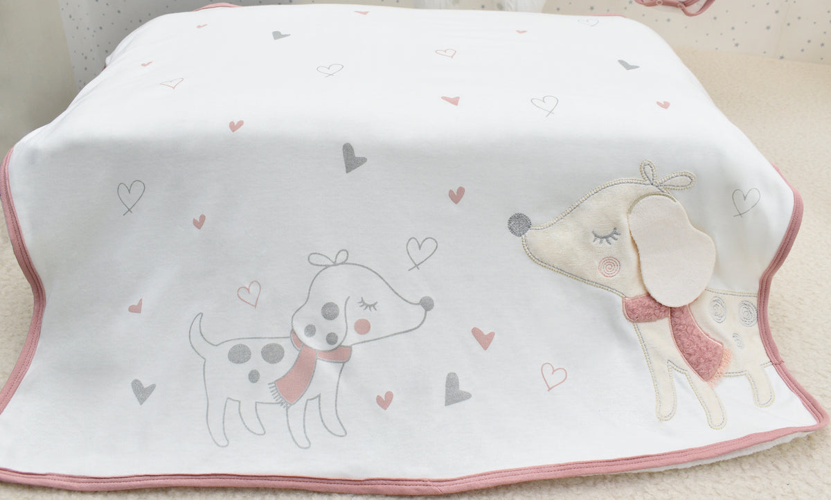 Primer Día Perritos Rosa Tono Niña 803