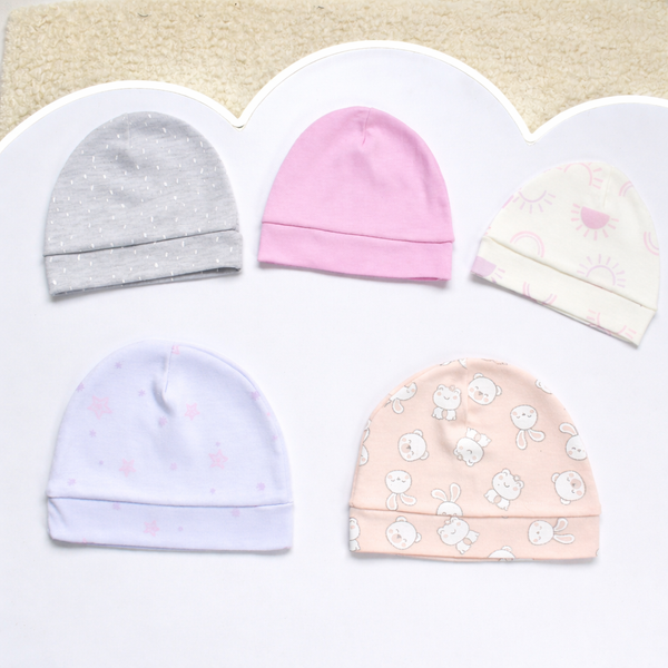 Set x5 Gorros Primavera Chocomiel Baby 850 Niña