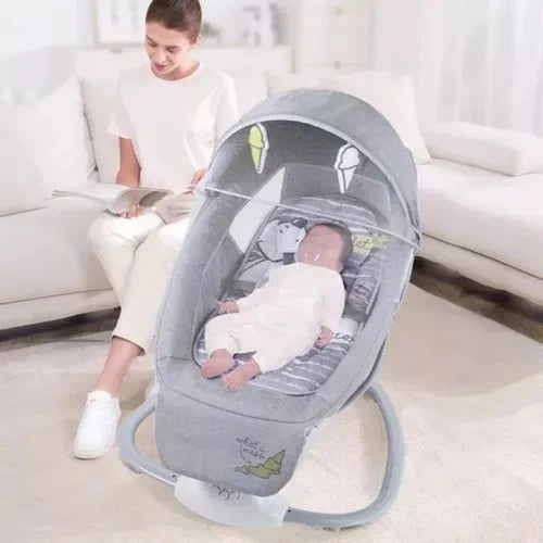 Silla Mecedora 3 en 1 Multi Funciones Eléctrica Musical