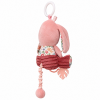 Sonajero Musical Peluche Conejita De Cuerda