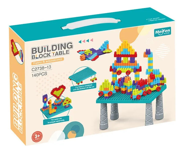 Tablero de Juegos Bloques y Figuras Para Armar