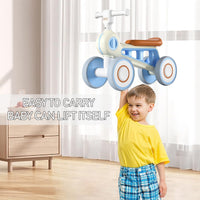 Triciclo Con Luces Y Sonido Tipo Moto Azul