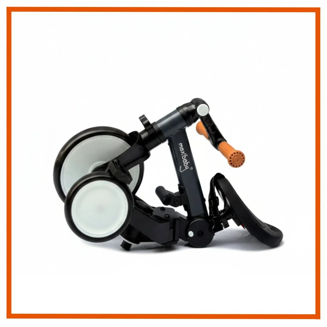 Triciclo Paseador 5 en 1 Maxibaby Naranja