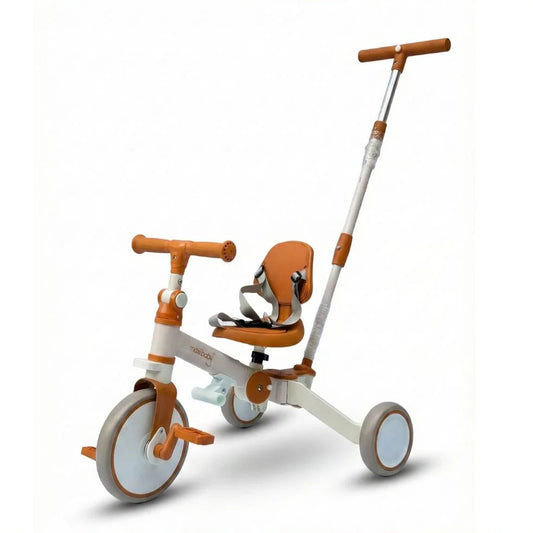 Triciclo Paseador 5 en 1 Maxibaby Naranja