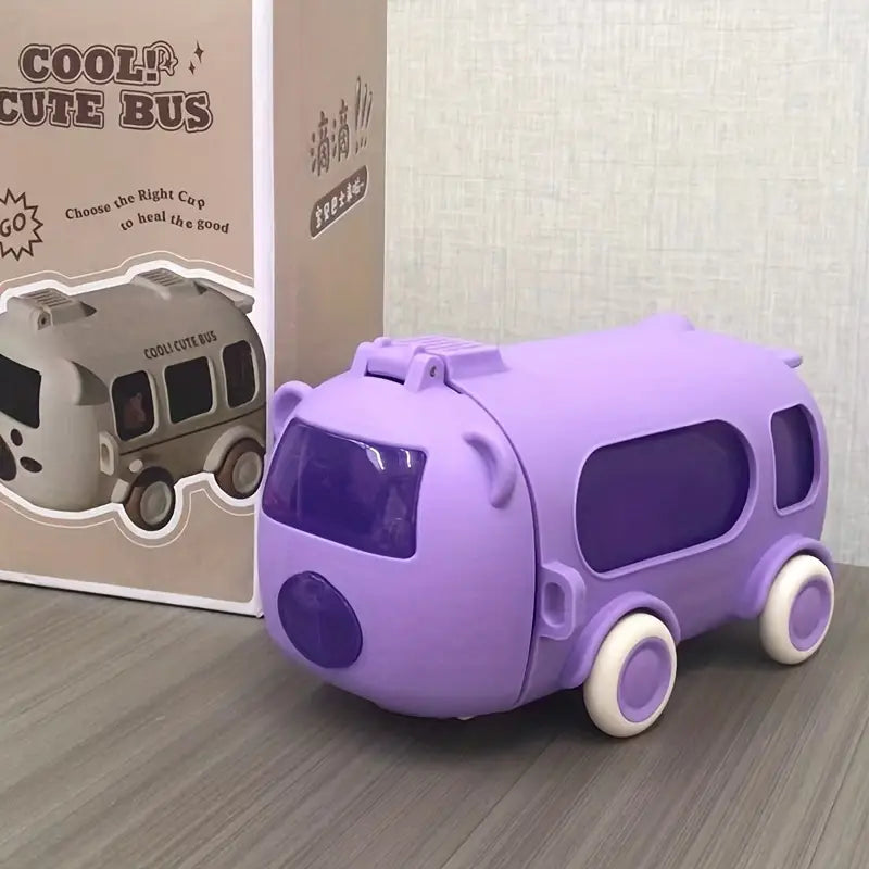 Vaso Entrenador Pitillo En Forma de Bus Juguete