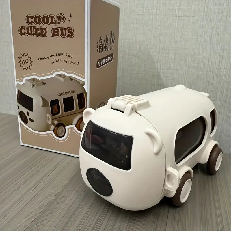 Vaso Entrenador Pitillo En Forma de Bus Juguete