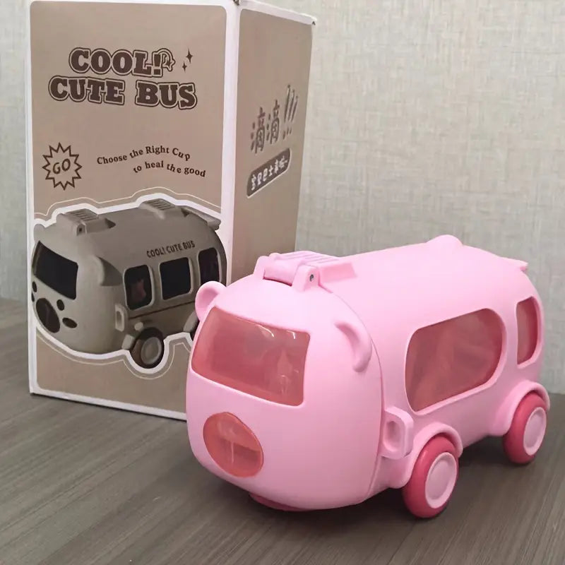 Vaso Entrenador Pitillo En Forma de Bus Juguete