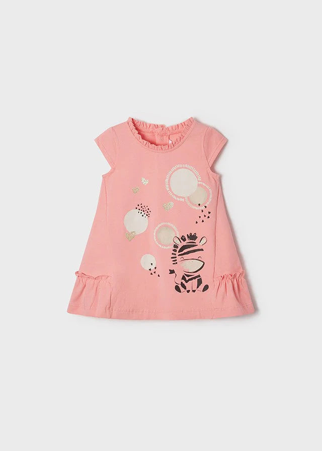 Vestido Cebra Rosado Mayoral 1924