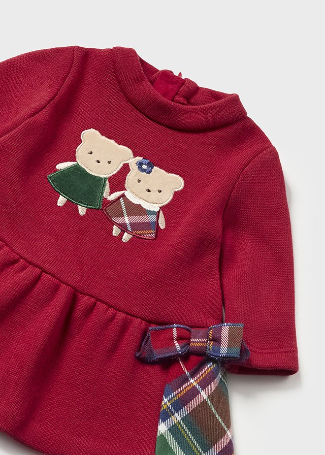 Vestido Manga Larga Cálido Mayoral 2863 Niña