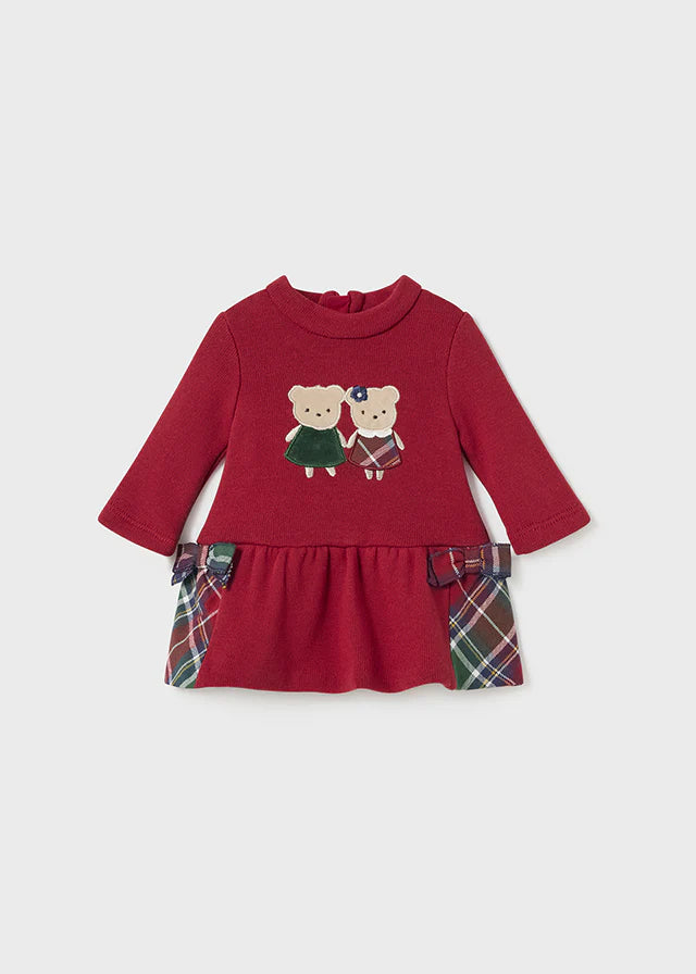 Vestido Manga Larga Cálido Mayoral 2863 Niña