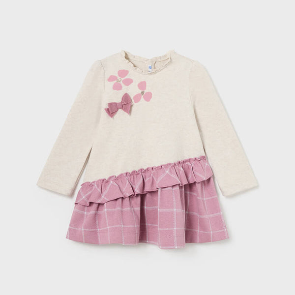 Vestido Manga Larga Cálido Mayoral 2980 Niña