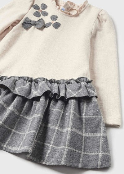 Vestido Manga Larga Cálido Mayoral 2980 Niña