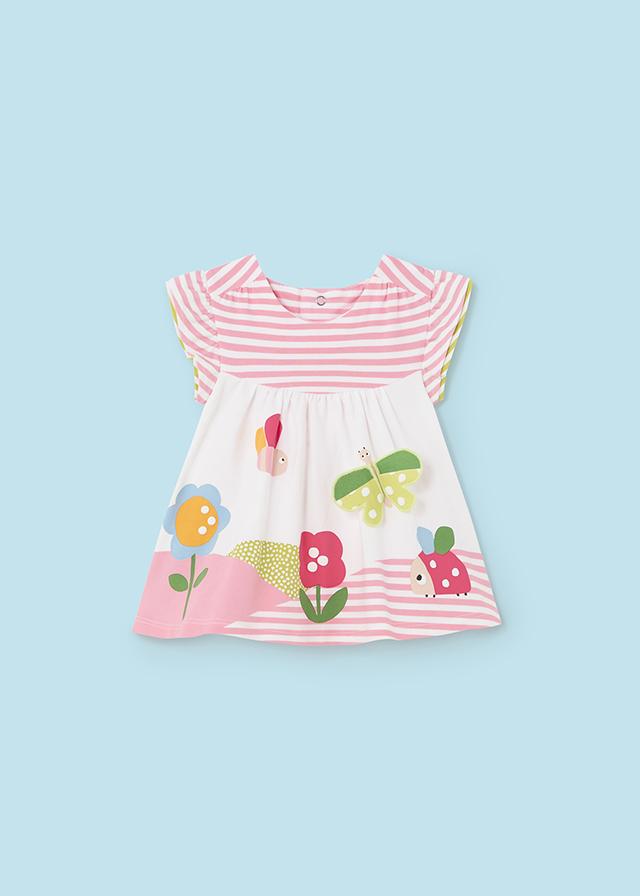 Vestido Campo Floral Mayoral 1833 Niña